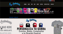 Desktop Screenshot of ambulantemx.com
